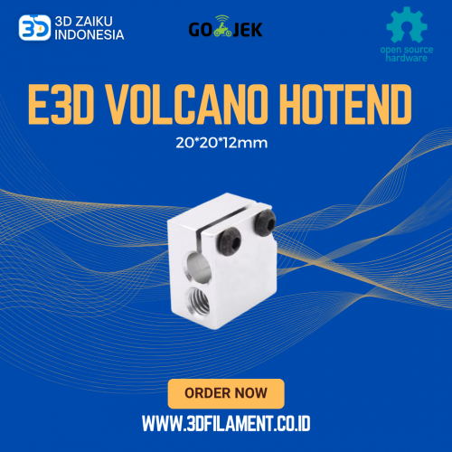 Reprap 3D Printer E3D Volcano Hotend Heat Block
